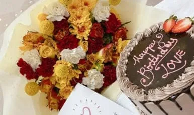 Cake & Flower Combos